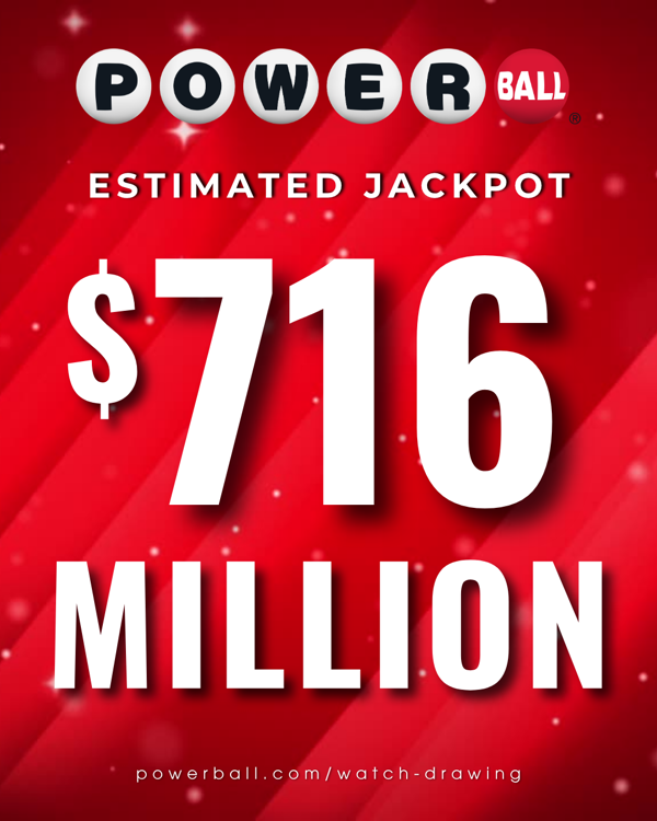 716 Million Powerball Jackpot