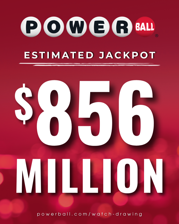 Powerball Jackpot Graphic