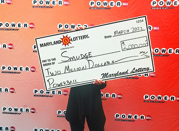 Maryland Lottery Powerball Winner 