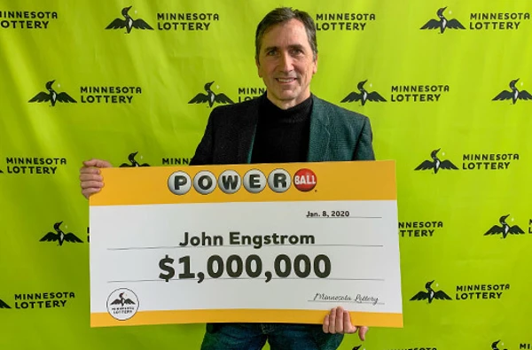 Minnesota Lottery Powerball Winner John Engstrom