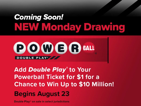 Powerball Monday Draw and Double Play