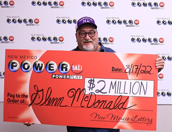 New Mexico Lottery Powerball Winner Glenn McDonald