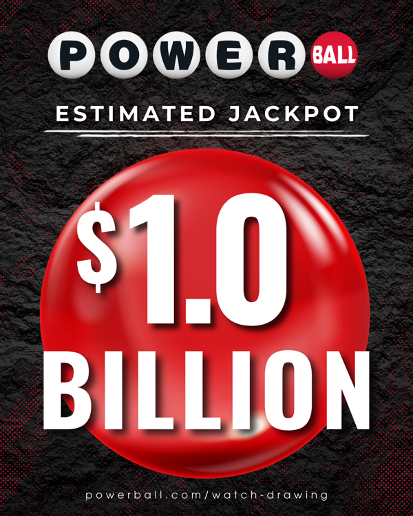 Powerball Jackpot Graphic