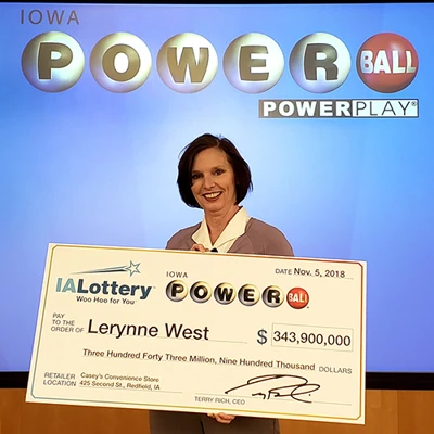 Iowa Lottery Powerball Jackpot Winner Lerynne West