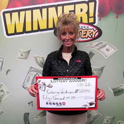 Nebraska Lottery Powerball Winner Katherine Weiderspon