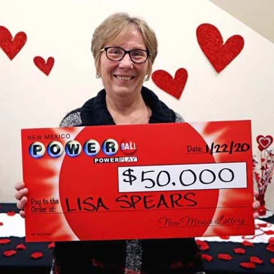 New Mexico Lottery Powerball Winner Lisa Spears