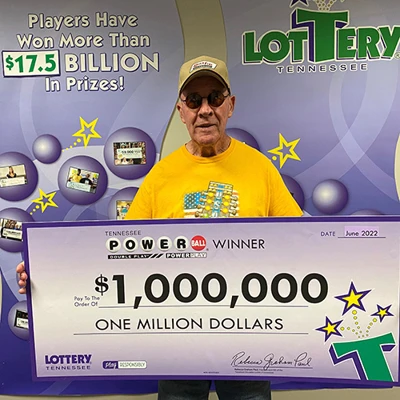 Tennessee Lottery Powerball Winner Donald Thompson