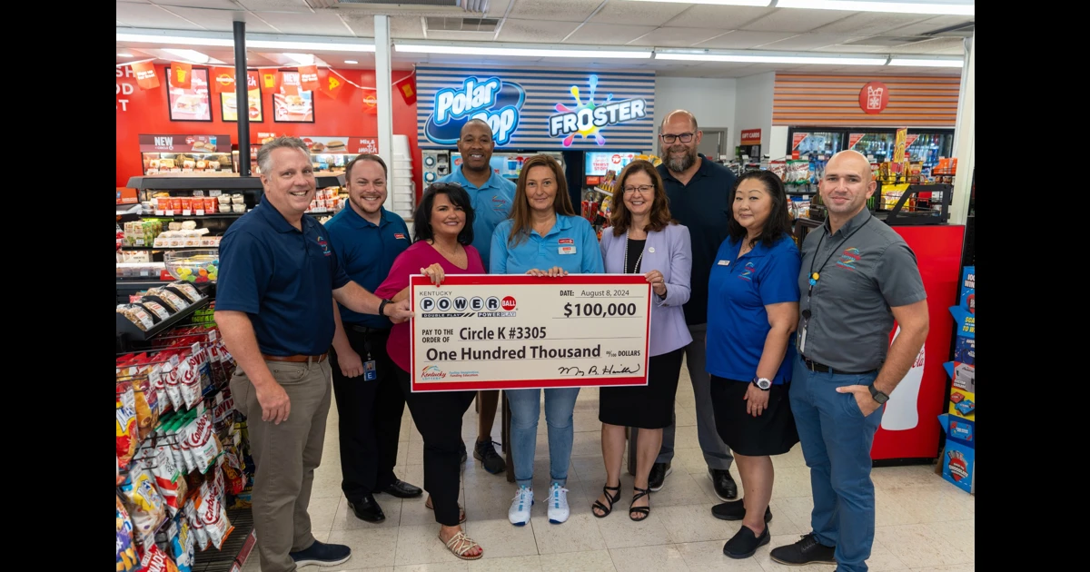 Kentucky Lottery Celebrates 1st $10 Million Powerball Double Play ...