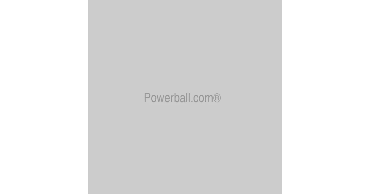 Powerball Draw Results Sat, Apr 6, 2024 Powerball