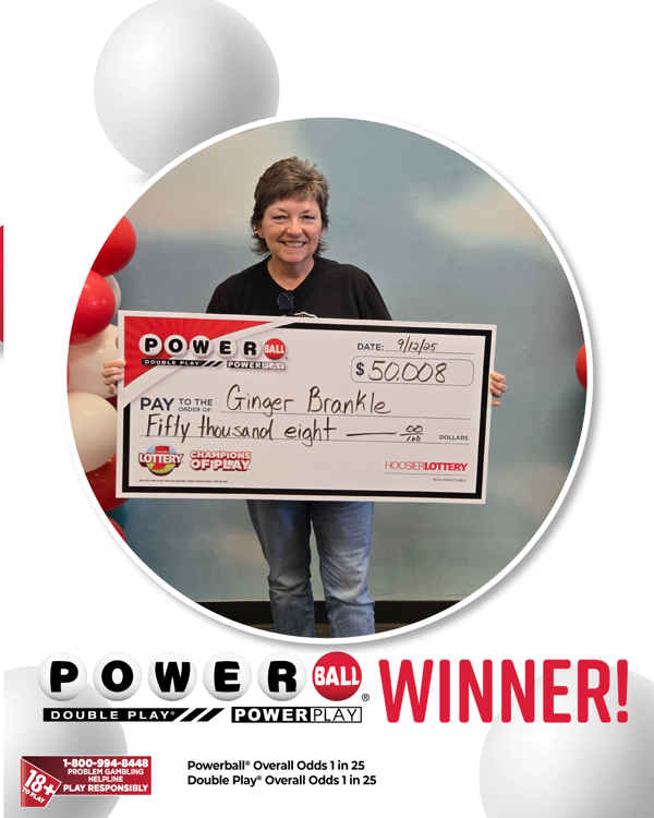 Hoosier Powerball Winner