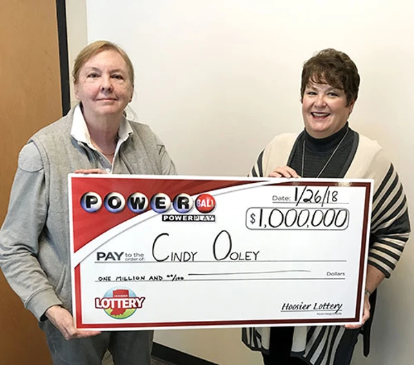 Hoosier Lottery Winner Cindy Ooley