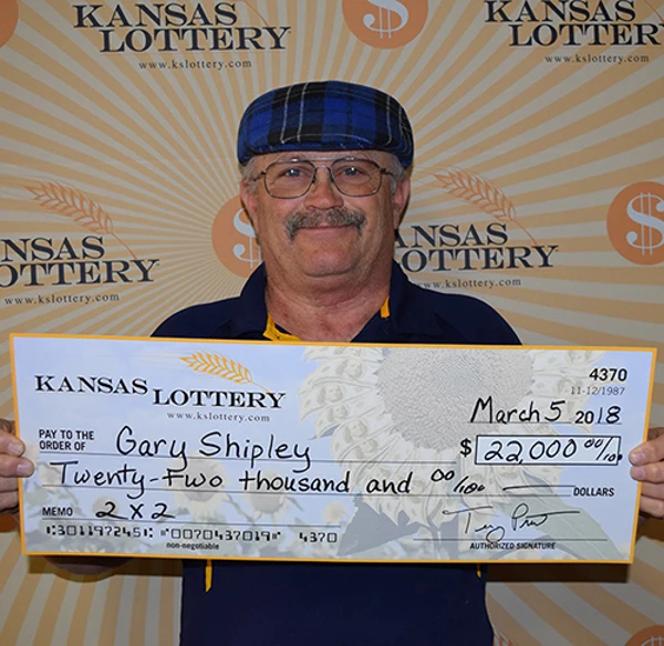 Kansas Lottery Winner Gary Shipley