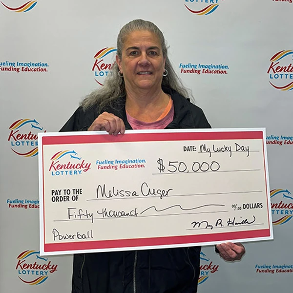 Kentucky Lottery Powerball Winner Melissa Creger