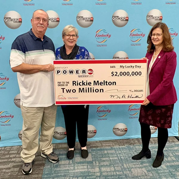 Kentucky Lottery Powerball Winner Rickie Melton