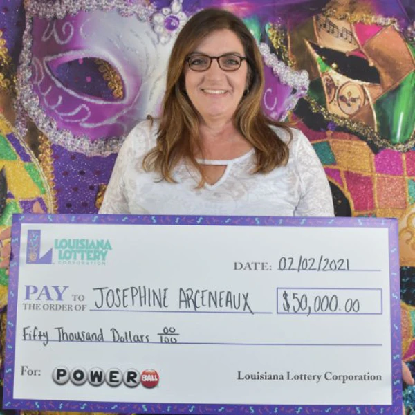 Louisiana Lottery Powerball Winner Josephine Arceneaux