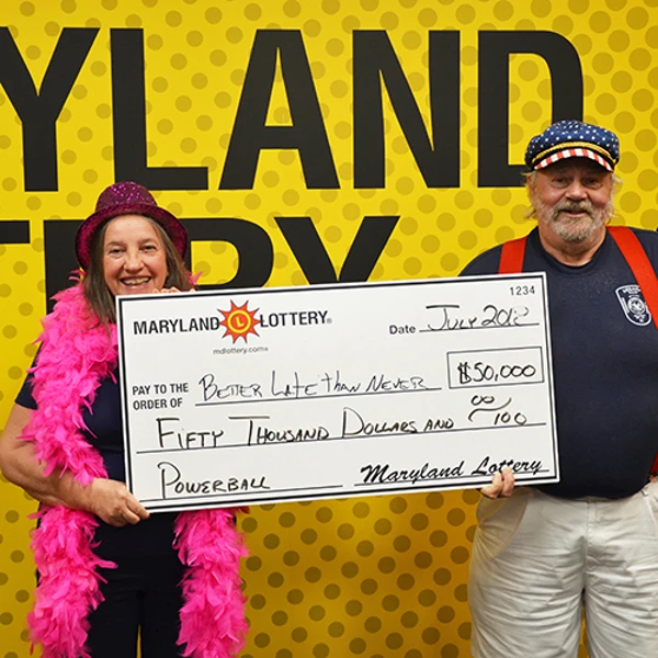Maryland Lottery Winner 'Better Late than Never'