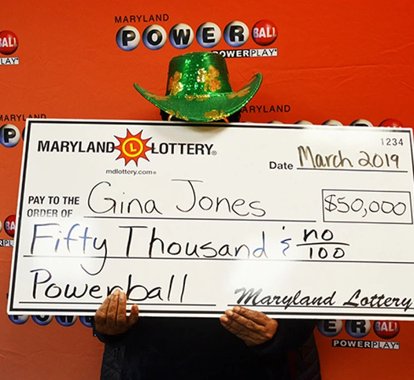 Maryland Lottery Powerball Winner Gina Jones
