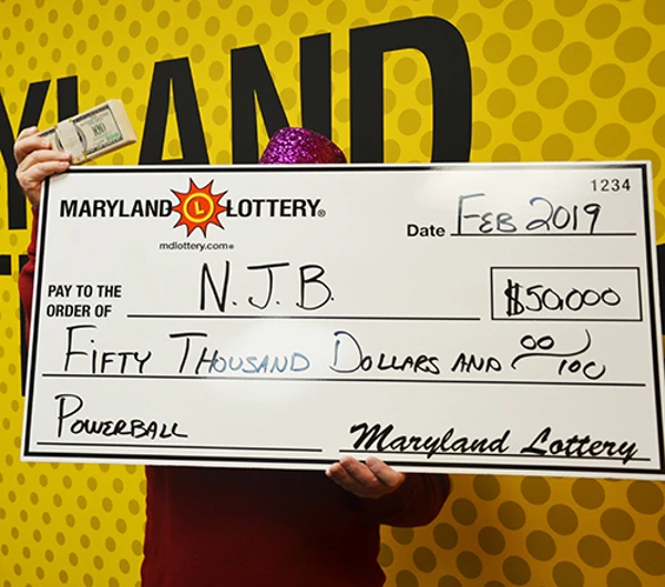 Maryland Lottery Powerball Winner NJB