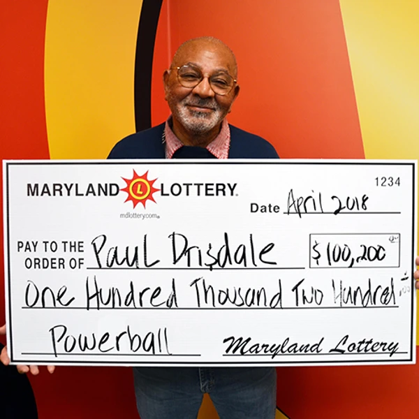 MD Powerball Winner Paul Drisdale