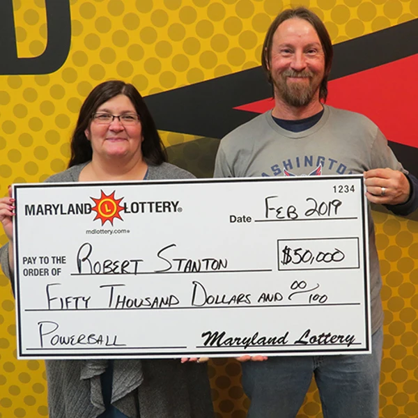Maryland Lottery Powerball Winner Robert Stanton
