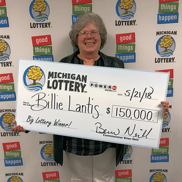 Michigan Lottery Winner Billie Lantis