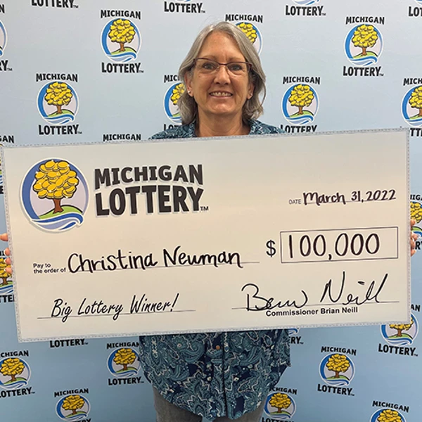 Michigan Lottery Powerball Winner Christina Newman