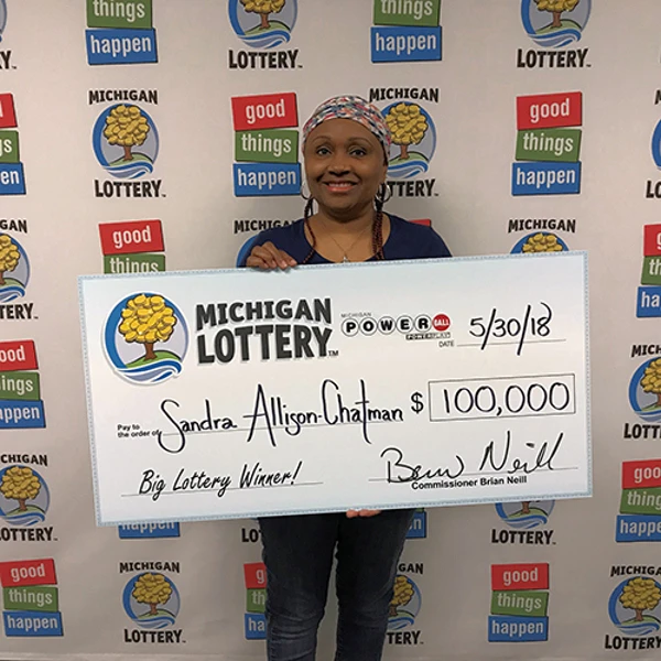 Michigan Lottery Winner Sandra Allison-Chatman