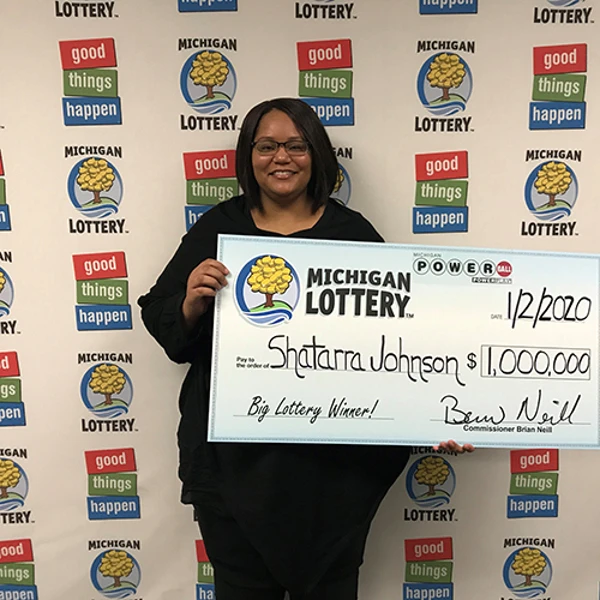 Michigan Lottery Powerball Winner Shatarra Johnson