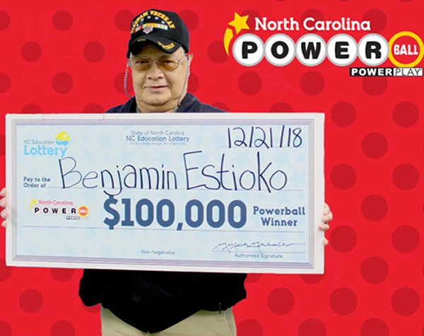 NCEL Powerball Winner Benjamin Estioko Jr. 