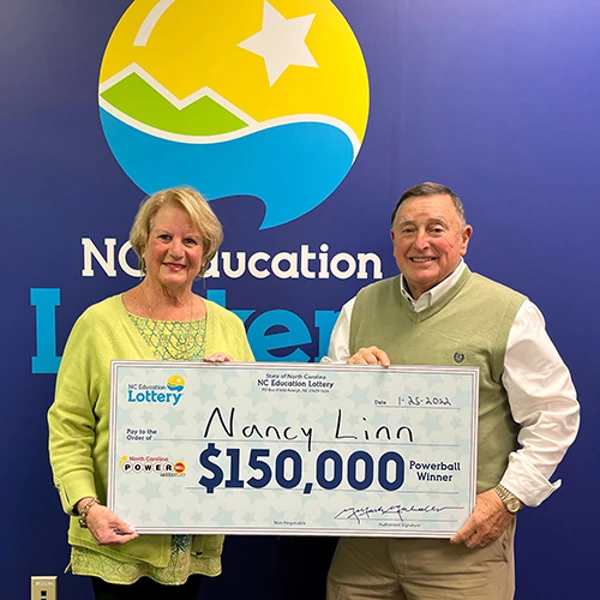 NCEL Powerball Winner Nancy Linn