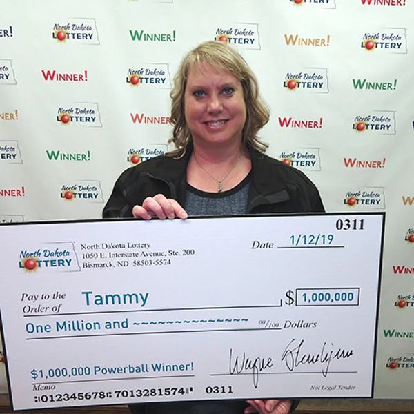North Dakota Lottery Winner Tammy Edland