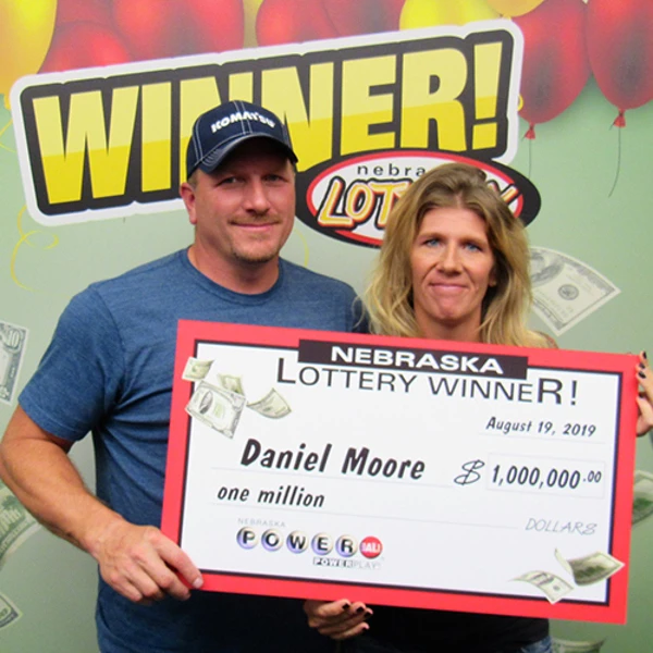 Nebraska Lottery Powerball Winner Daniel Moore