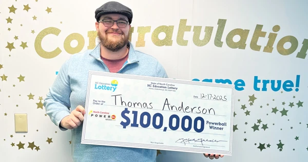 North Carolina Powerball Winner