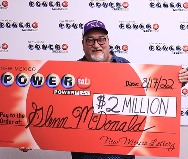 New Mexico Lottery Powerball Winner Glenn McDonald