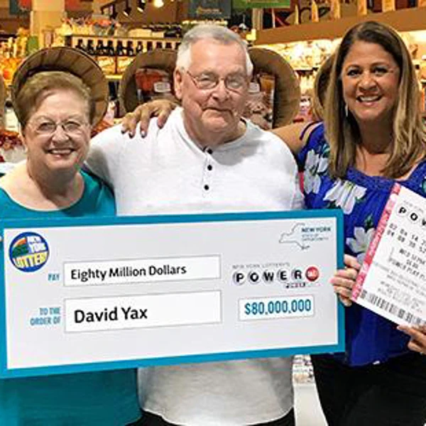 New York Lottery Powerball Jackpot Winner David Yax