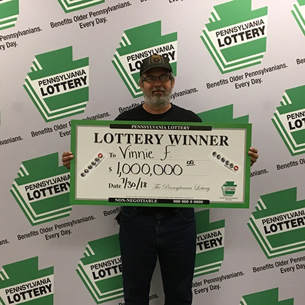 PA Lottery Winner Vincent F.