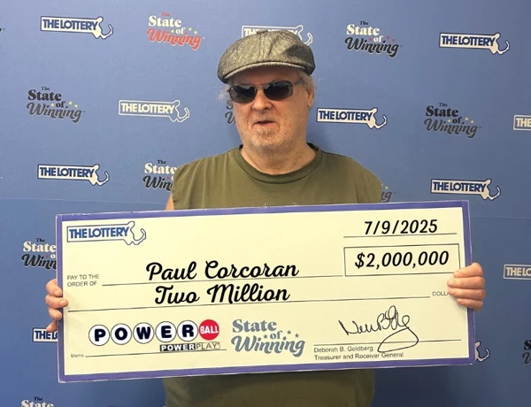 Paul Corcoran Powerball Winner
