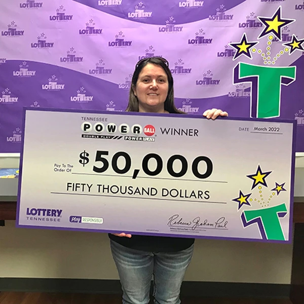 Tennessee Lottery Powerball Winner Stacy Reed