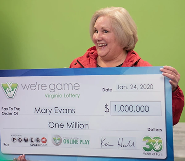 Virginia Lottery Powerball Winner Mary Evans