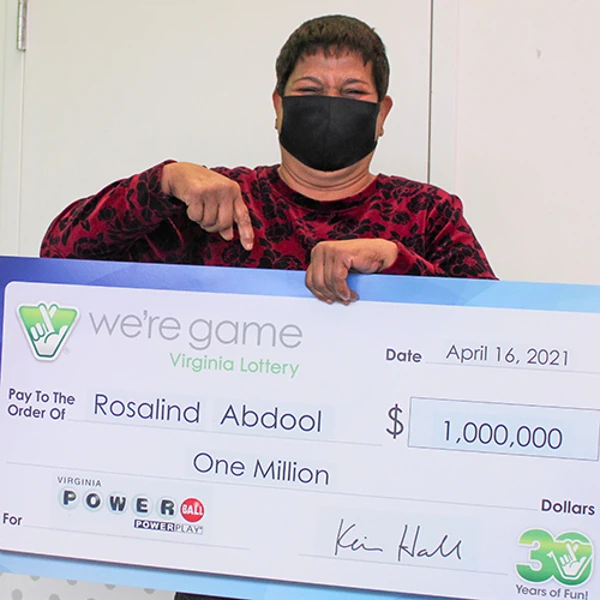 Virginia Lottery Powerball Winner Rosalind Abdool